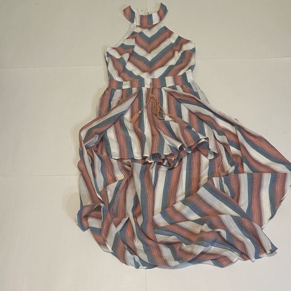 Crystal Sky stripe jumpsuit & romper size 5 - Picture 4 of 11